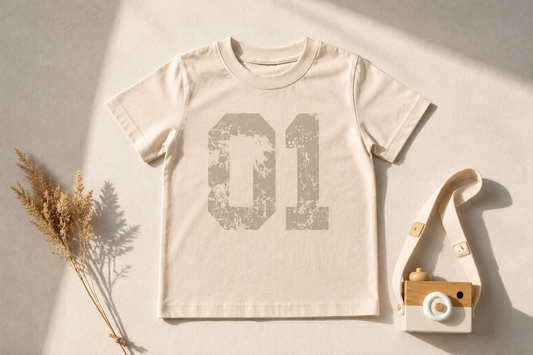 Boys Round Neck Casual T-Shirt